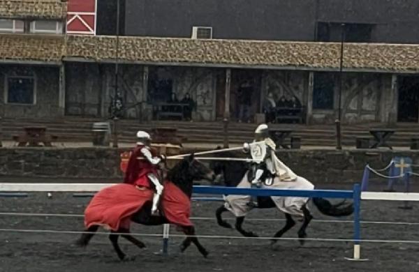 Medieval fun on a miserable day