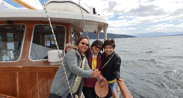 A reunion of the angels after over 30 years was capped with a superb experience on the Faith in Fiordland.