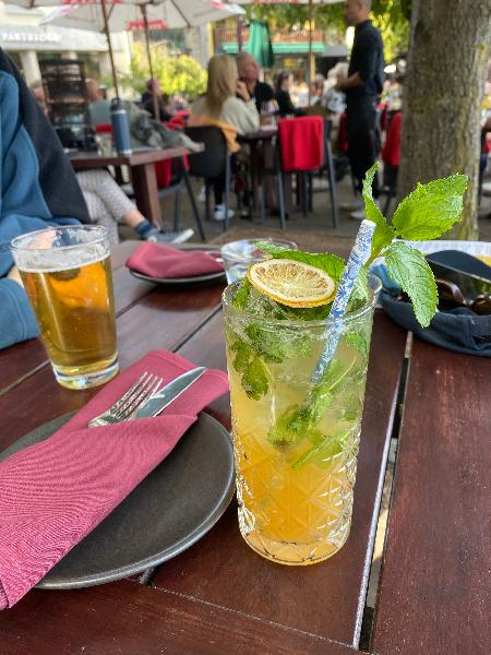 Great food and spot to watch the world go by