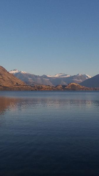 Scenic lake trip