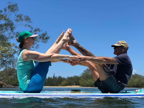 Great SUP YOGA experience 