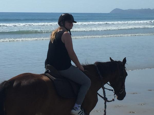 Lovely ride on the beach
