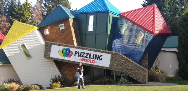 Don't get puzzled.......just visit PUZZLING WORLD !!! 