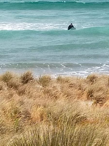 Surfing Mt Maunganui 