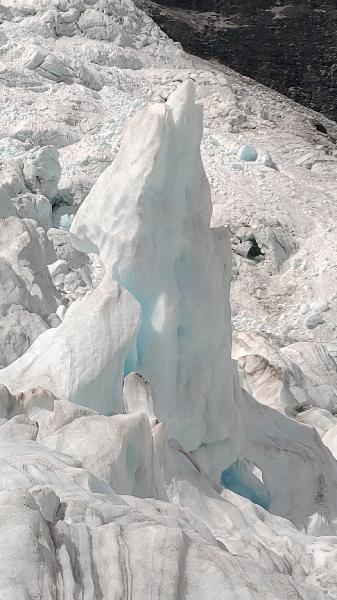 Glacier heli hike