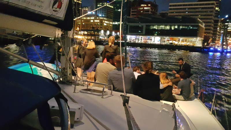 Step aboard the Megisti, a luxurious 42 foot catamaran and experience an exciting cruise across the Wellington Harbour!