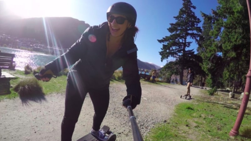 Electric Scooter or Skateboard Self Guided Tour  Queenstown  3 Hrs  Epic deals and last 