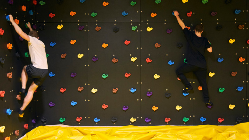 Trampoline Wall